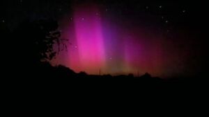 Северное сияние в Украине — уникальные фотографии