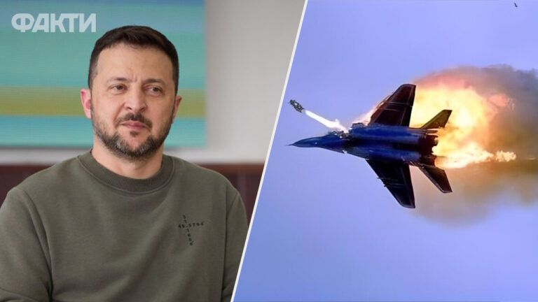 Обращение Зеленского — сбитие российского Су-25 в Донецкой области (от 4 мая 2024 года) видео онлайн