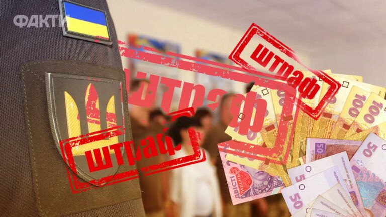 Штраф за не оновлення даних в ТЦК