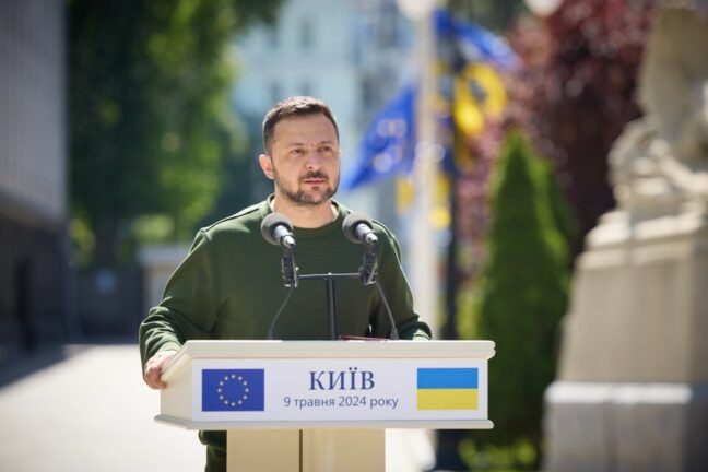 Военная помошь Украине — Зеленский назвал основную проблему