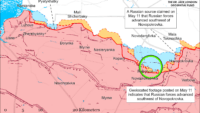 Карта бойових дій на 14 травня 2024 Карта бойових дій на 14 травня 2024