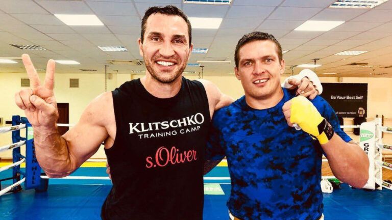 Володимир Кличко та Усик