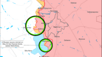 Карта бойових дій на 21 травня 2024
