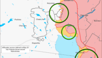Карта бойових дій на 21 травня 2024