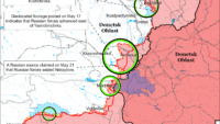 Карта бойових дій на 21 травня 2024