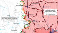 Карта бойових дій на 21 травня 2024