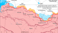 Карта бойових дій на 21 травня 2024