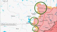 Карта бойових дій на 21 травня 2024