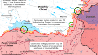 Карта бойових дій на 27 травня 2024 Карта бойових дій на 27 травня 2024