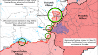 Карта бойових дій на 31 травня 2024