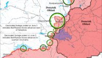 Карта бойових дій на 3 червня 2024