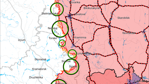 Карта бойових дій на 3 червня 2024
