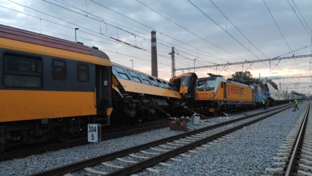 залізнична аварія в Чехії