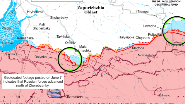 Карта бойових дій на 7 червня 2024
