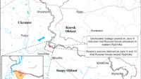 Карта бойових дій на 11 червня 2024