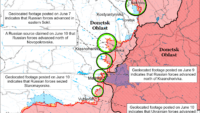 Карта бойових дій на 11 червня 2024