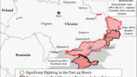 Карта бойових дій на 13 червня 2024 Карта бойових дій на 13 червня 2024
