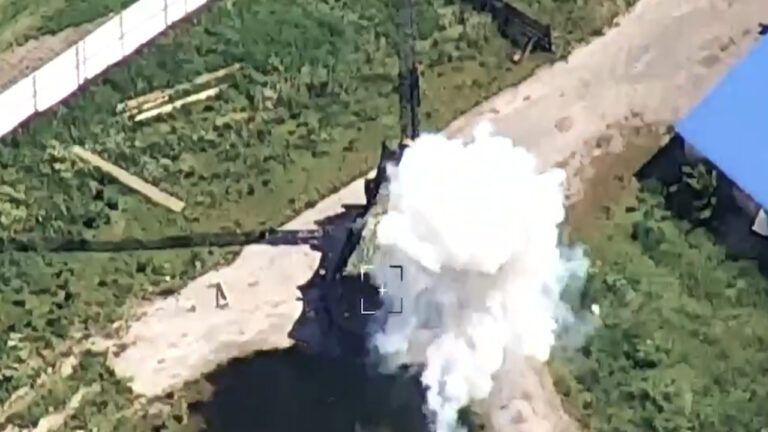 Знищення станції зв'язку росіян Р-416ГМ