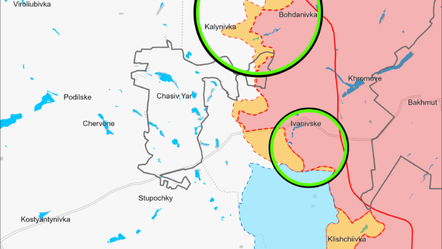 Карта бойових дій на 16 червня 2024