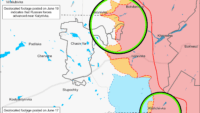 Карта бойових дій на 21 червня 2024