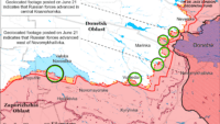 Карта бойових дій на 21 червня 2024