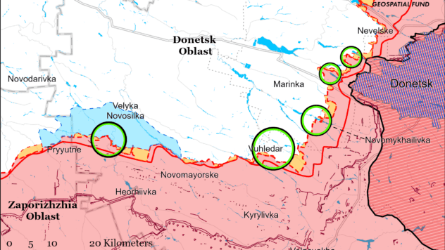 Карта бойових дій на 4 липня 2024