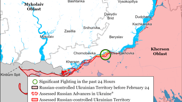 Карта бойових дій на 4 липня 2024