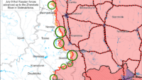 Карта бойових дій на 12 липня 2024
