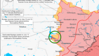 Карта бойових дій на 13 липня 2024 Карта бойових дій на 13 липня 2024