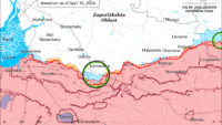 Карта бойових дій на 13 липня 2024 Карта бойових дій на 13 липня 2024