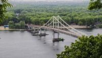 Глибина Дніпра у Києві
