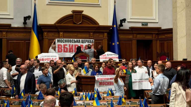 Запрет УПЦ МП в Украине: Стефанчук объяснил, почему Рада не проголосовала за проект закона