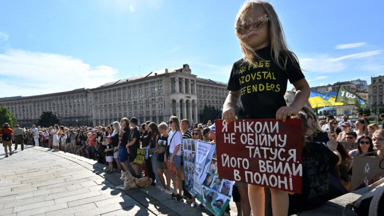 акція на підтримку військовополонених, київ, 28 липня