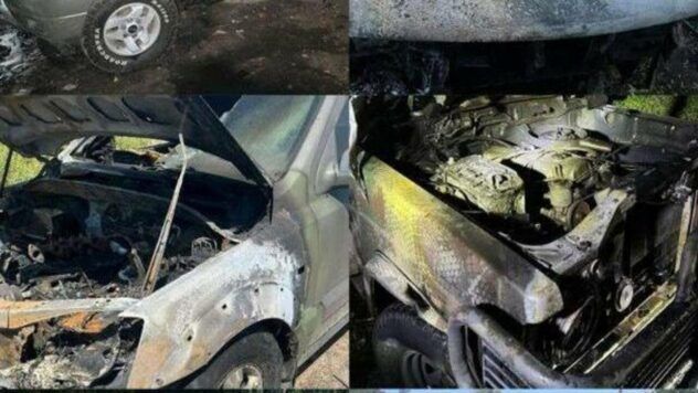 Підпалювали авто ЗСУ в Одесі