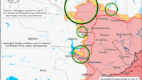 Карта бойових дій на 28 липня 2024
