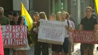 Протести під посольством Грузії