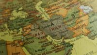 Іран та Ізраїль на карті світу