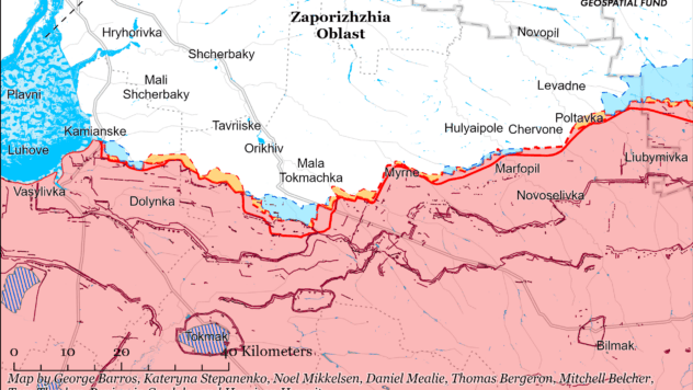 Карта бойових дій на 7 серпня 2024