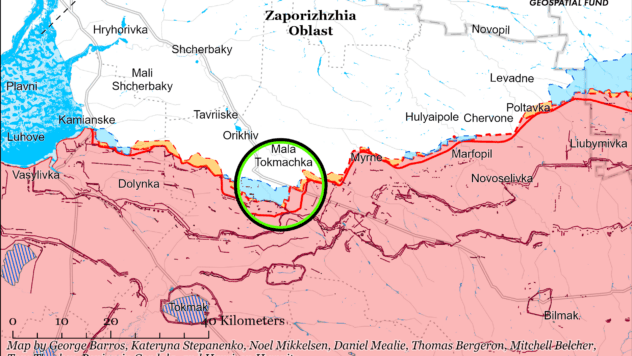 Карта бойових дій на 9 серпня 2024