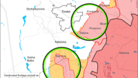 Карта бойових дій на 11 серпня 2024