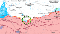 Карта бойових дій на 11 серпня 2024