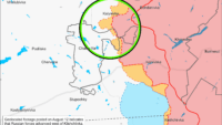Карта бойових дій на 16 серпня 2024