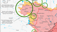 Карта бойових дій на 19 серпня 2024