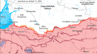Карта бойових дій на 19 серпня 2024