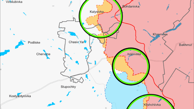 Карта бойових дій на 21 серпня Карта бойових дій на 21 серпня