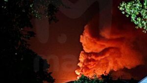 Пожежа в Острогозьку 24 серпня 2024