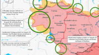 Карта бойових дій на 26 серпня 2024