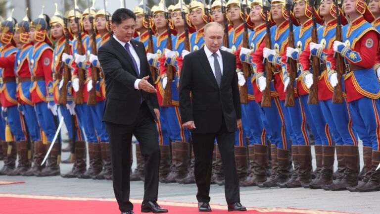 путін у Монголії