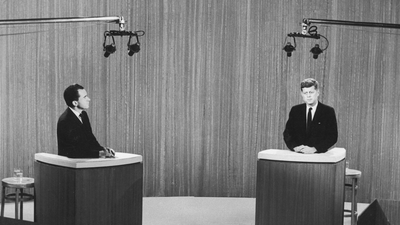 Джон Кеннеді, Річард Ніксон, дебати