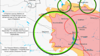 Карта бойових дій на 15 вересня 2024